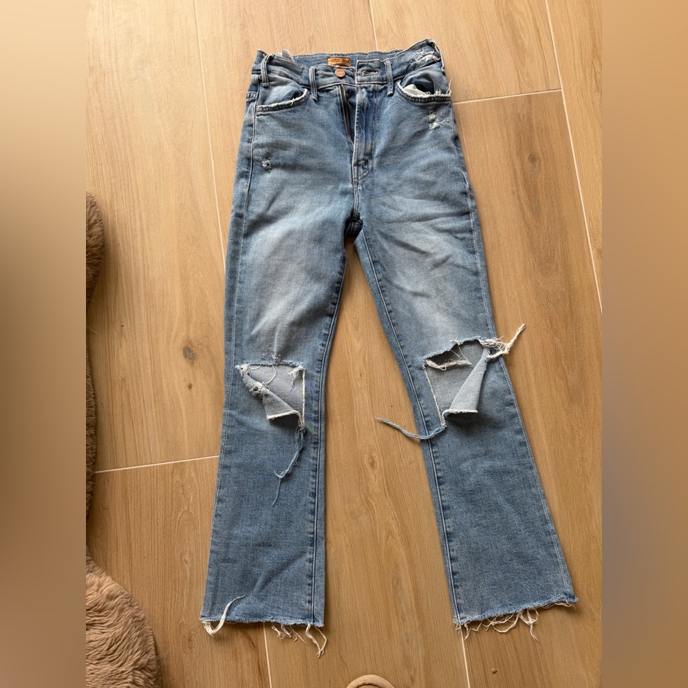 MOTHER the hustler ankle Jean